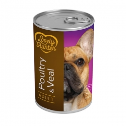 LH DOG ADULT POULTRY & VEAL 400G